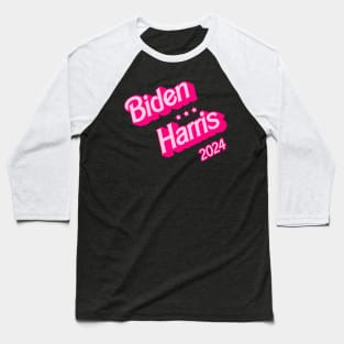 Biden Harris 2024 - Saving Democracy Barbie Style! Baseball T-Shirt